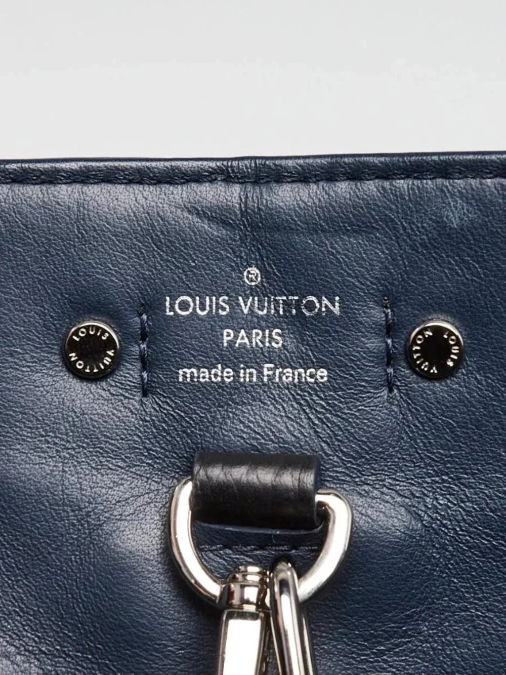 Louis Vuitton Black Taurillon Leather Pernelle Tote Bag